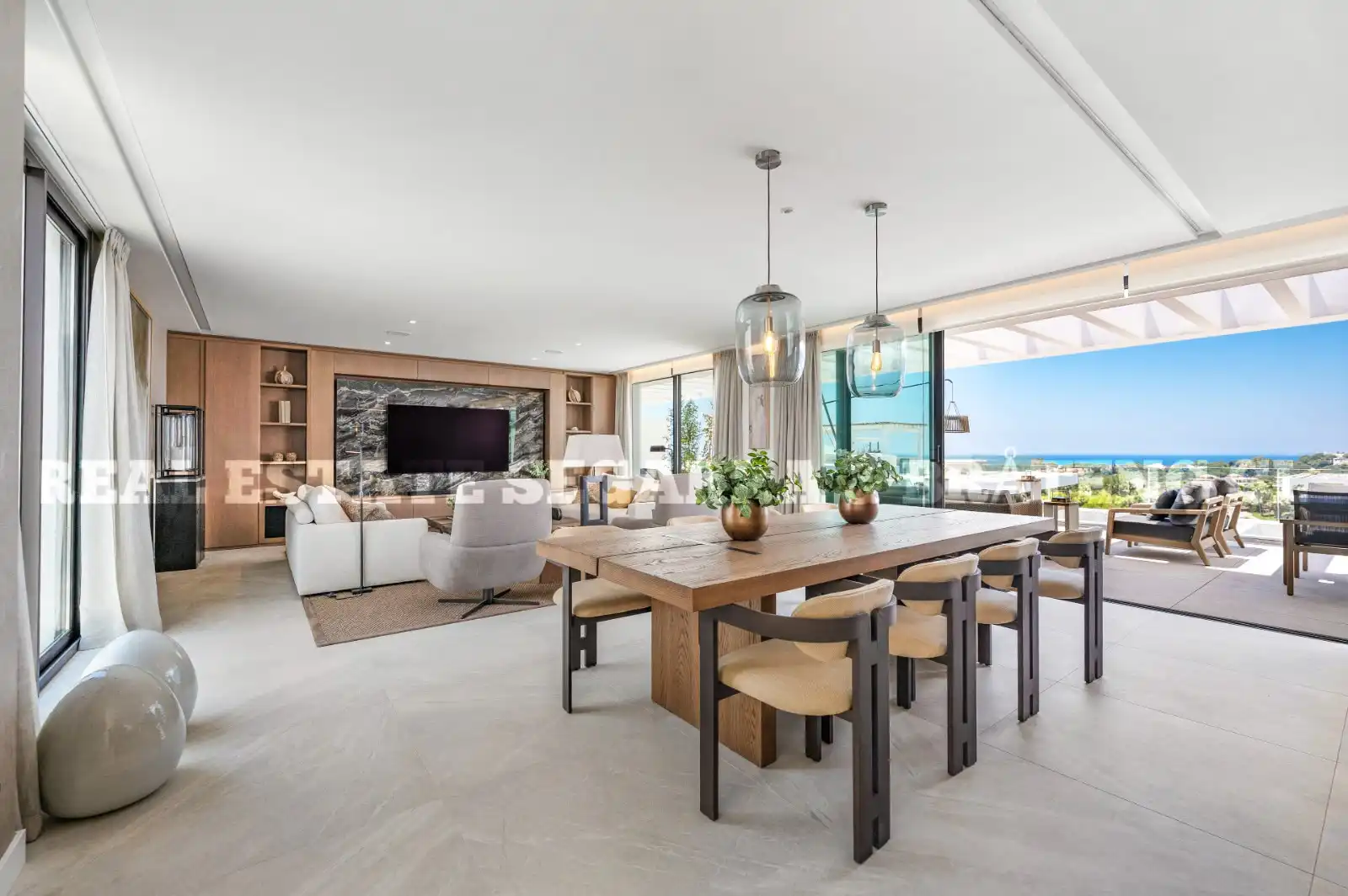 Dining room of Attic for sale in Marbella  with Air Conditioner, Heating and Terrace