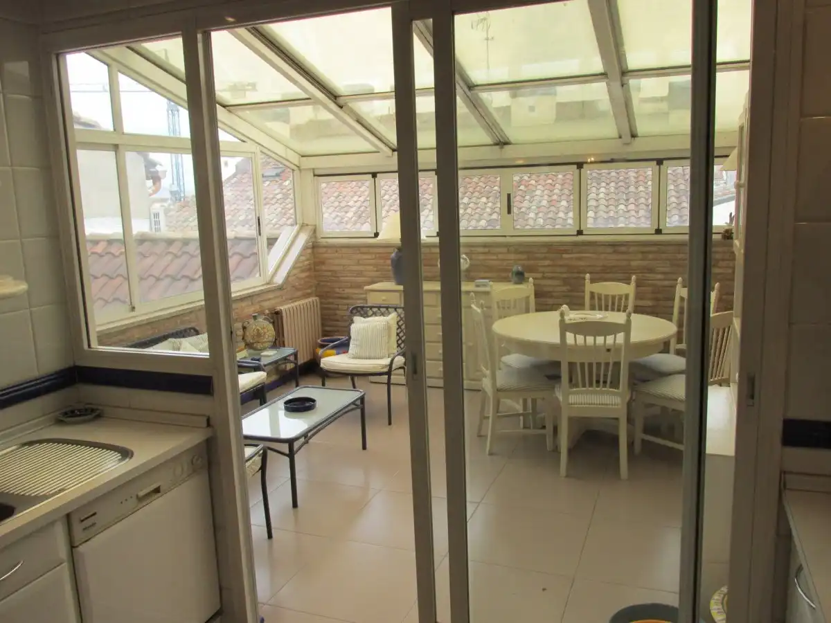 Dining room of Attic for sale in  Logroño  with Air Conditioner, Heating and Terrace