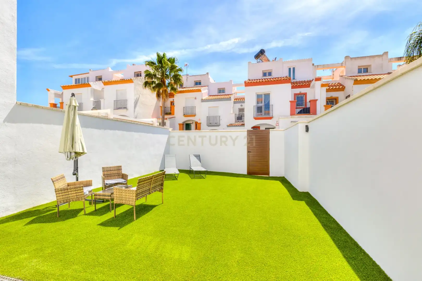 Terraza de Casa adosada en venta en Casares con Jardín privado, Trastero y Horno