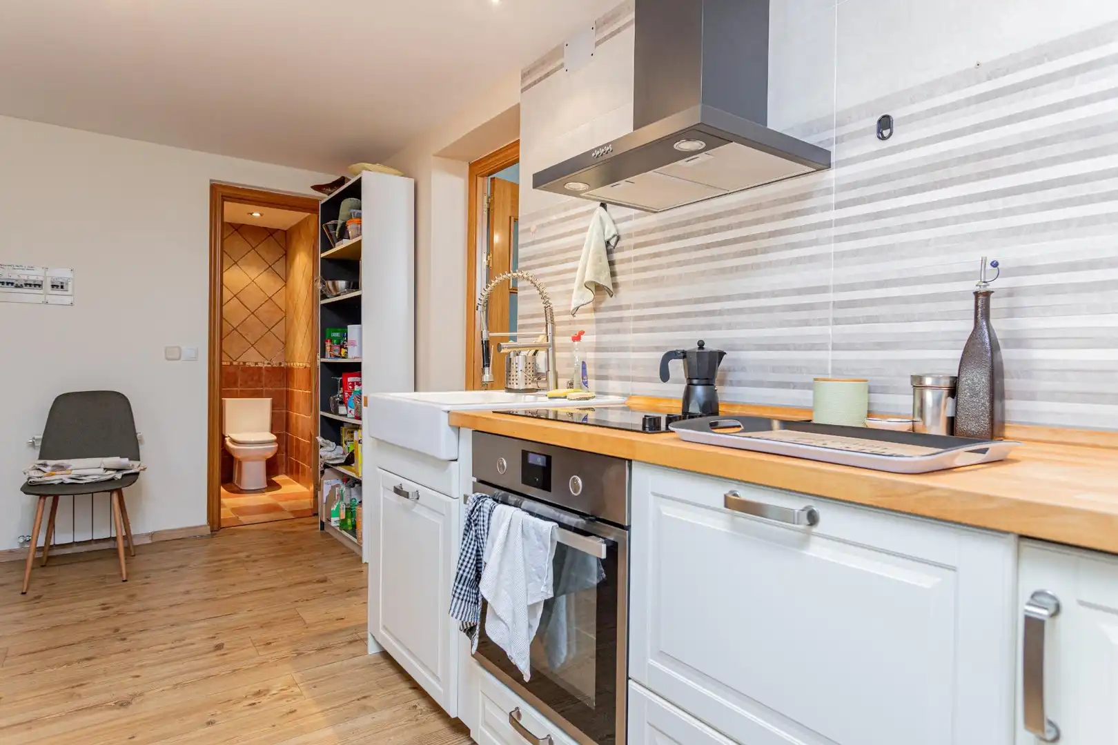 Kitchen of Houses for sale in Guadalix de la Sierra  with Heating, Terrace and Swimming Pool