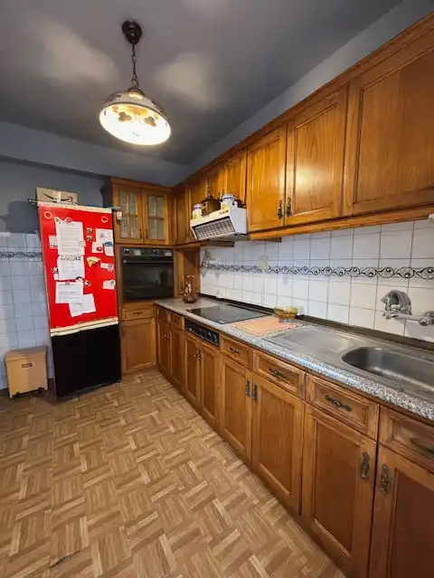 Cuina de Pis en venda en Ferrol amb Parquet, Forn i Balcó