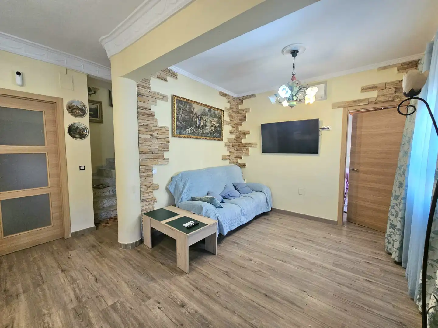 Sala de estar de Casa o chalet en venta en Torrevieja con Aire acondicionado, Jardín privado y Terraza