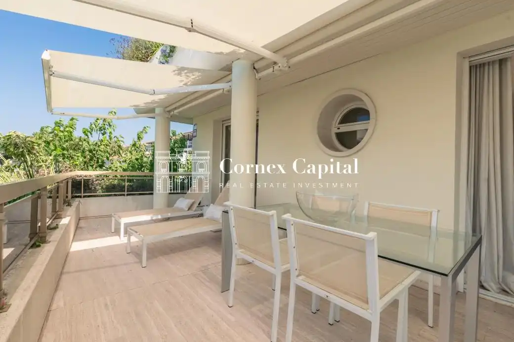 Terrace of Flat for sale in Castell d'Aro, Platja d'Aro i s'Agaró  with Air Conditioner, Heating and Private garden