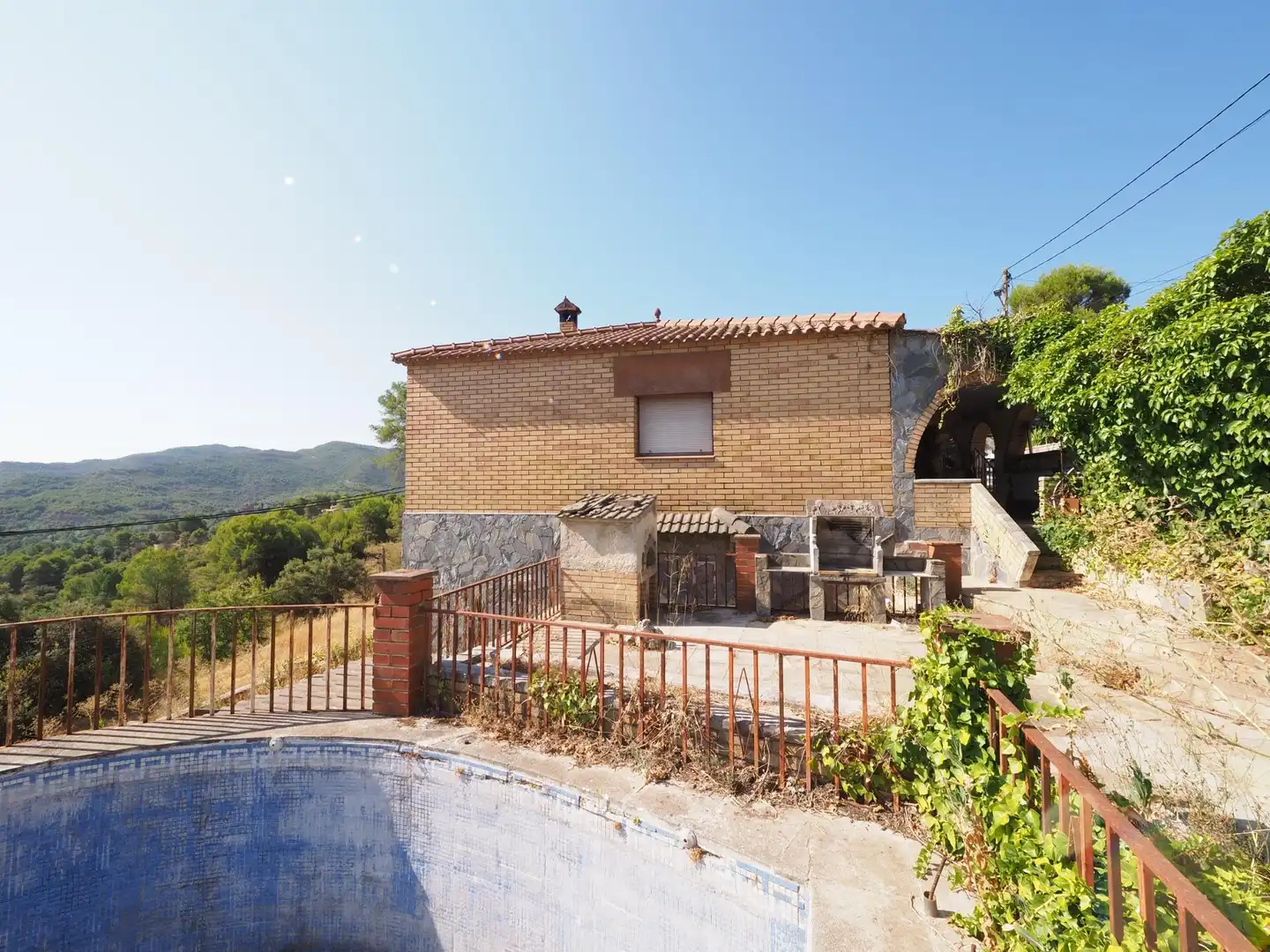 Vista exterior de Casa o chalet en venta en Vacarisses con Jardín privado y Piscina