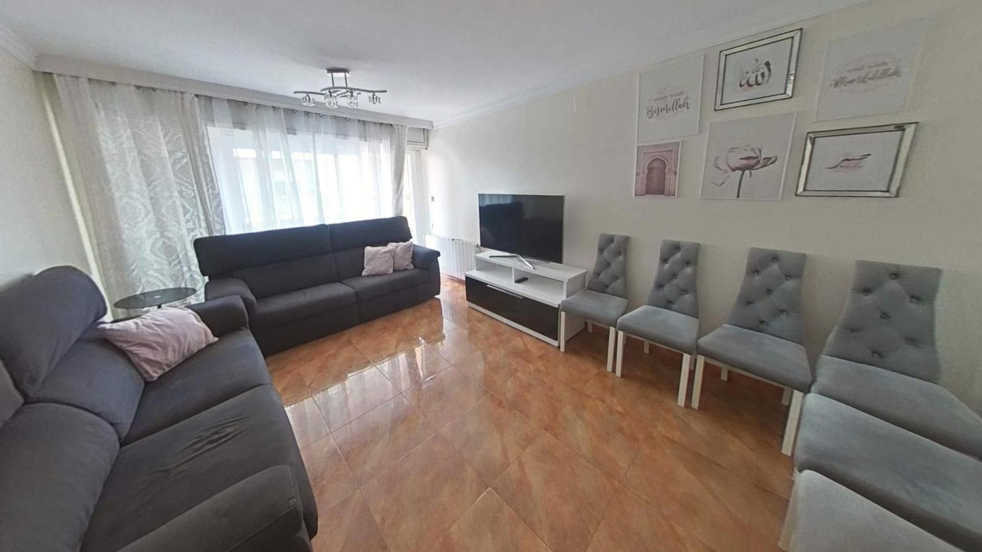 Living room of Flat for sale in Santa Cristina d'Aro  with Terrace and Balcony