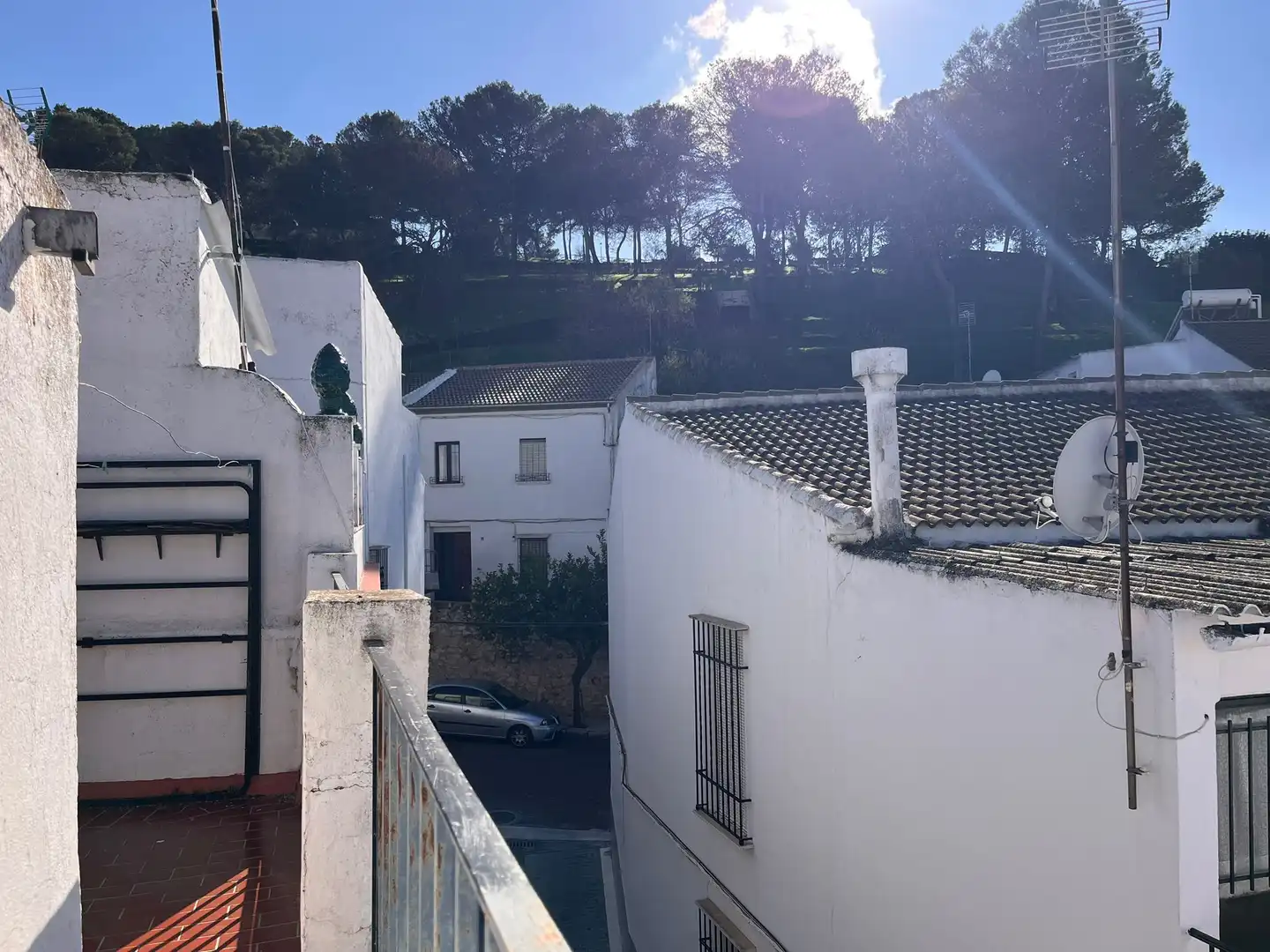 Vista exterior de Casa adosada en venda en Estepa amb Terrassa
