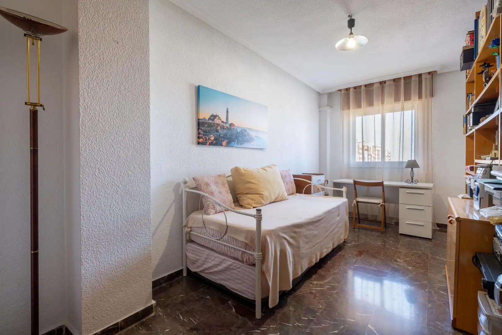 Bedroom of Flat for sale in Almería  with Air Conditioner, Storage room and Balcony