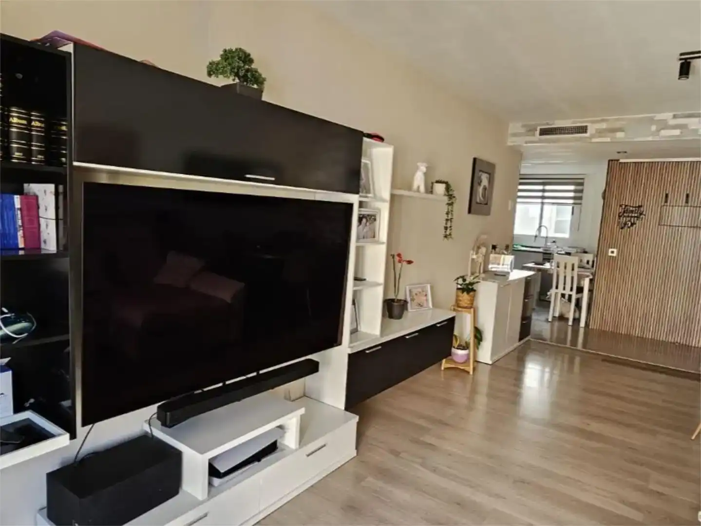 Wohnzimmer von Wohnung zum Verkauf in Peñíscola / Peníscola mit Klimaanlage und Balkon