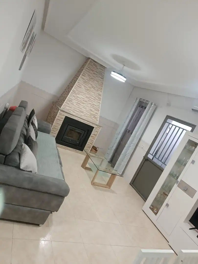 Sala de estar de Casa o chalet en venta en Castuera con Aire acondicionado, Trastero y Amueblado