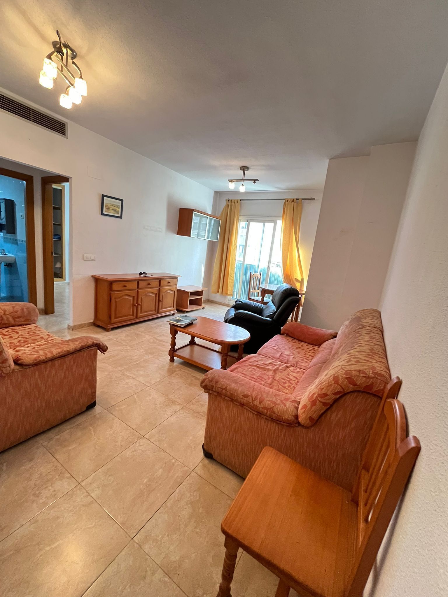 Living room of Flat for sale in Málaga Capital  with Air Conditioner and Storage room