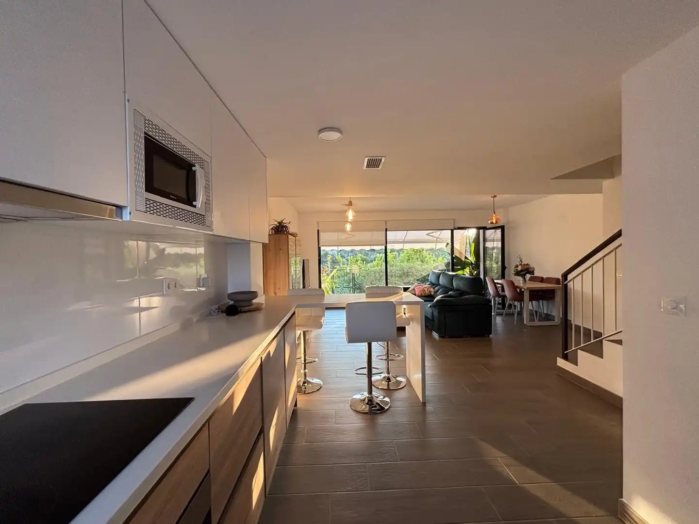 Cocina de Casa adosada en venta en Alhaurín de la Torre con Aire acondicionado, Terraza y Trastero