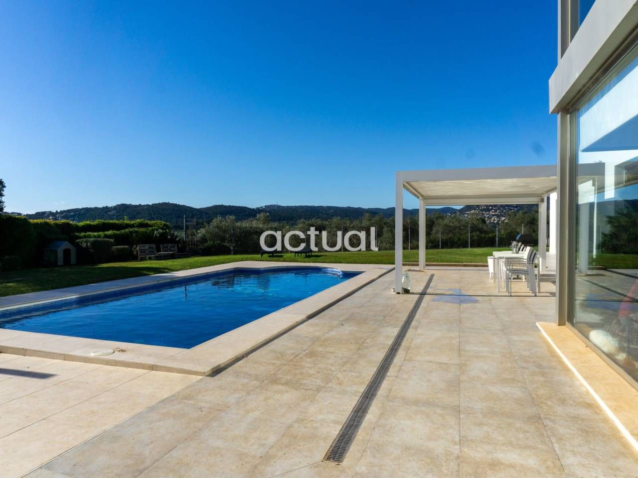 Piscina de Casa o xalet en venda en Calonge i Sant Antoni amb Aire condicionat, Jardí privat i Terrassa