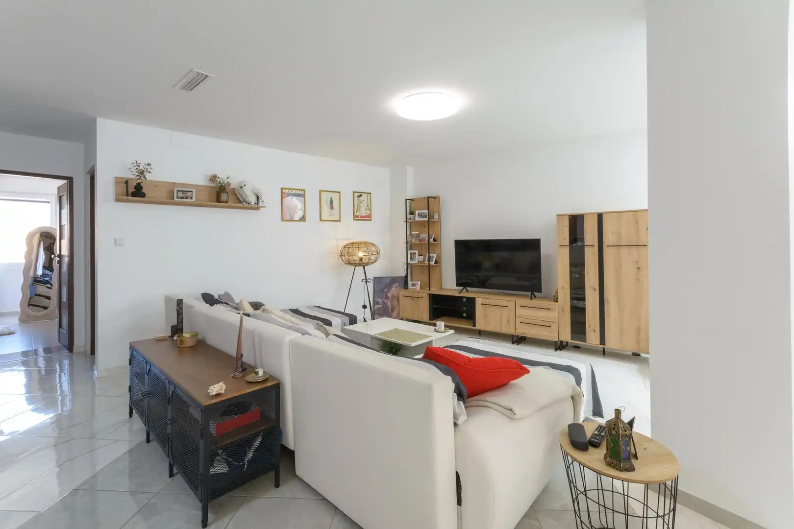 Sala de estar de Piso en venta en Gandia con Aire acondicionado, Calefacción y Terraza