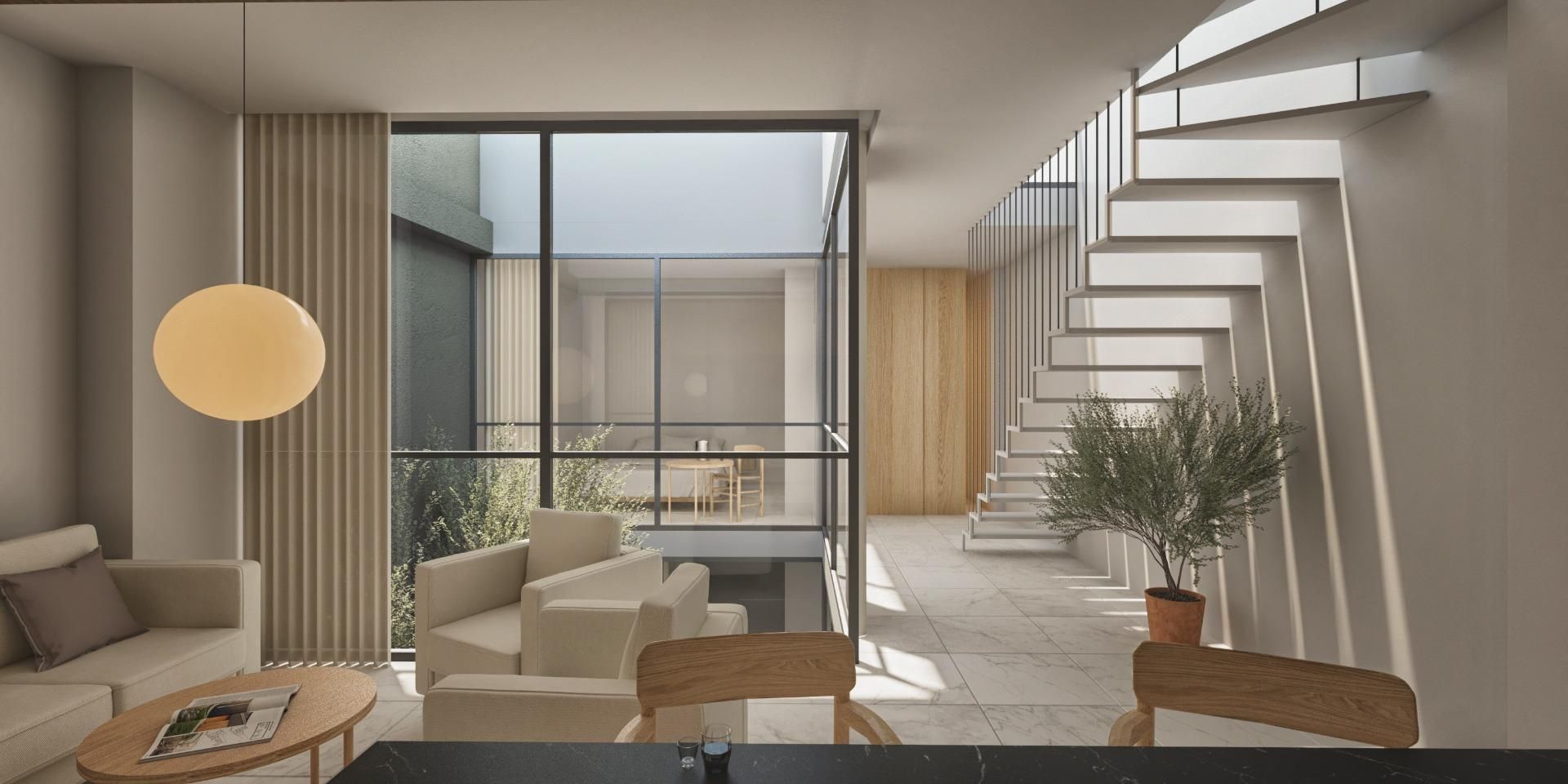Living room of Attic for sale in  Sevilla Capital  with Air Conditioner, Heating and Terrace