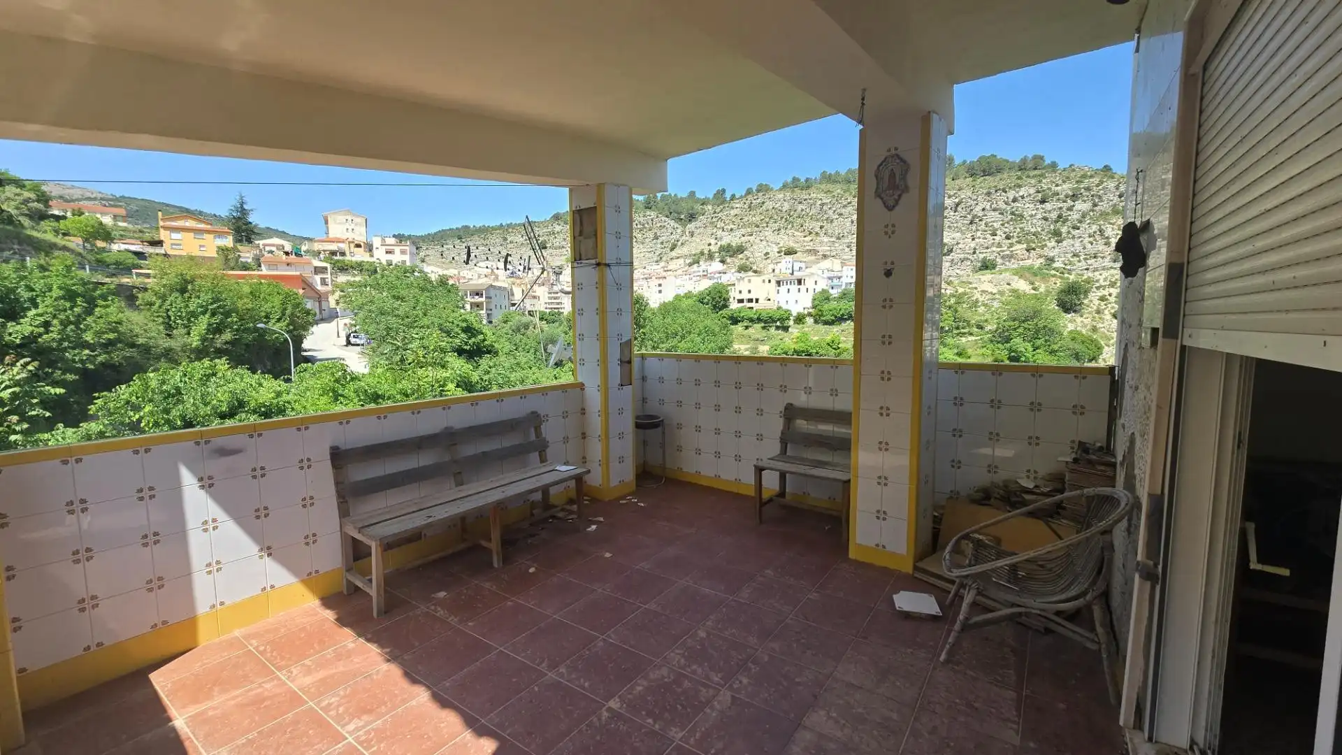 Terrasse von Wohnung zum Verkauf in Cortes de Pallás mit Terrasse