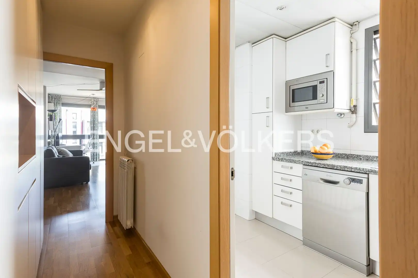 Kitchen of Flat for sale in Barcelona  with Air Conditioner, Heating and Private garden
