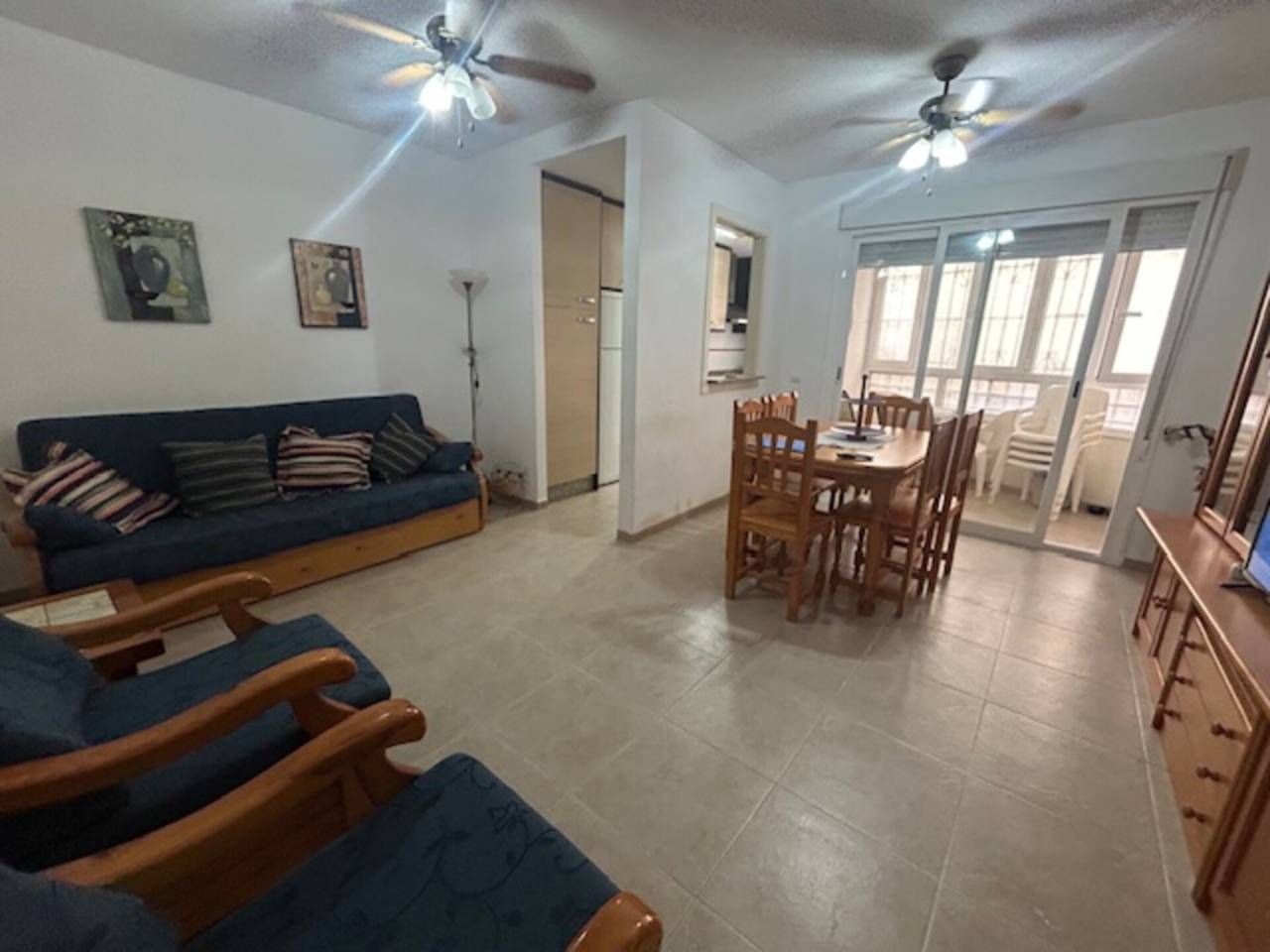Living room of Flat for sale in Garrucha  with Terrace