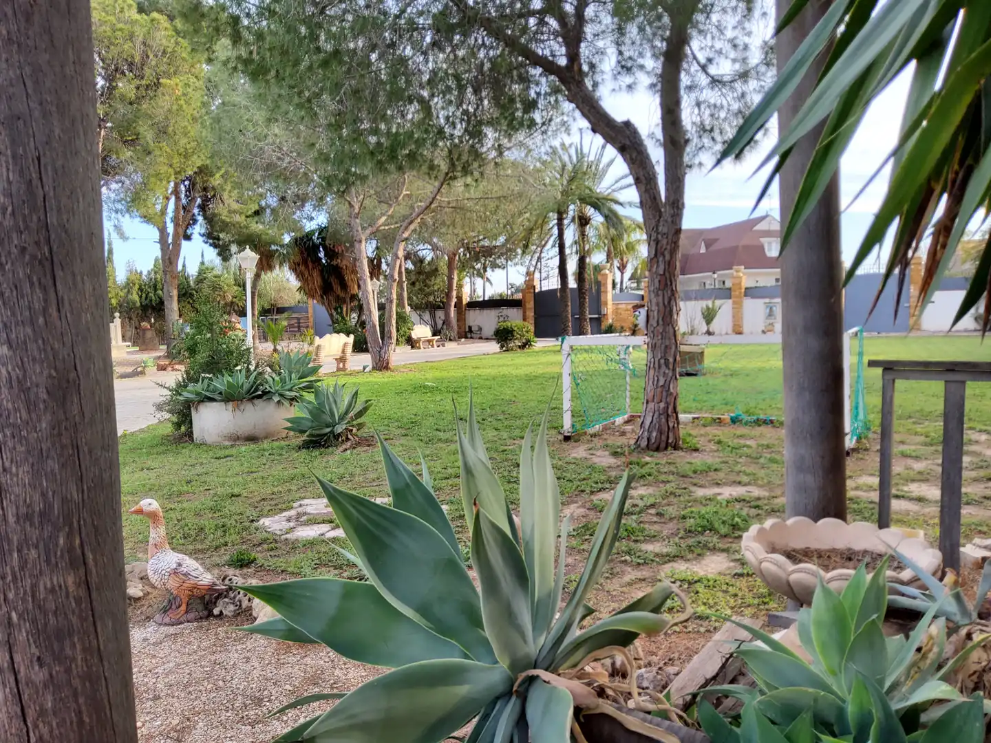 Garden of Houses for sale in San Vicente del Raspeig / Sant Vicent del Raspeig  with Air Conditioner, Heating and Private garden