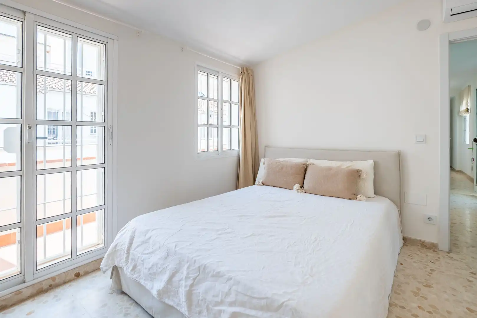 Bedroom of Attic for rent in Málaga  with Terrace and Furnished