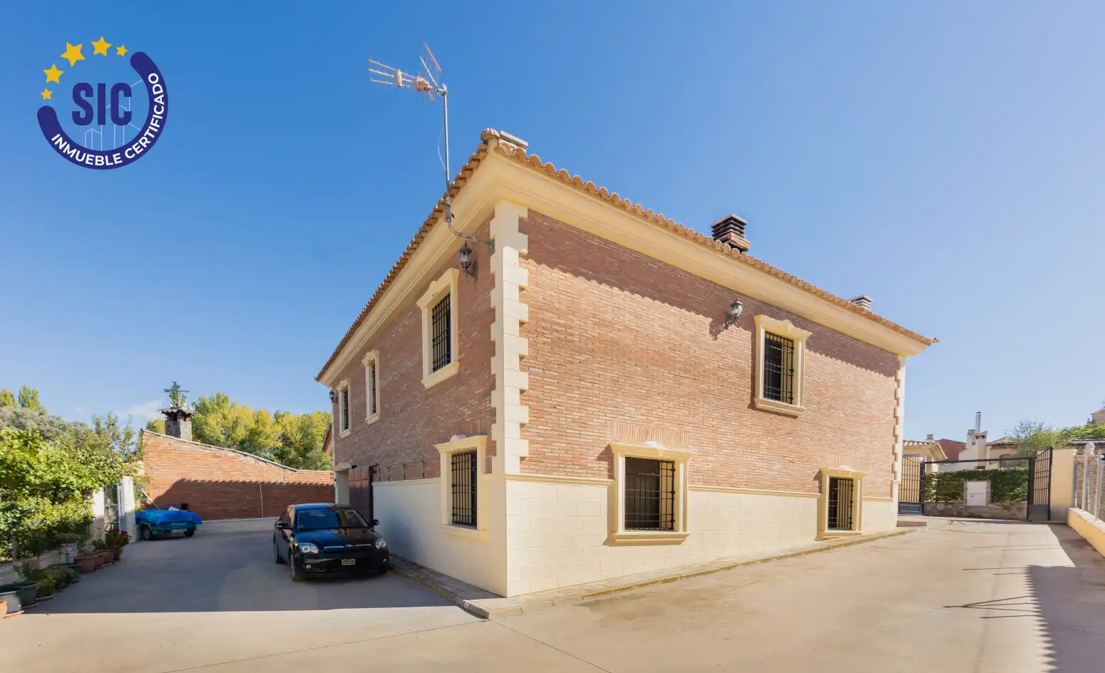 Vista exterior de Casa o chalet en venta en Hontecillas con Calefacción, Terraza y Amueblado