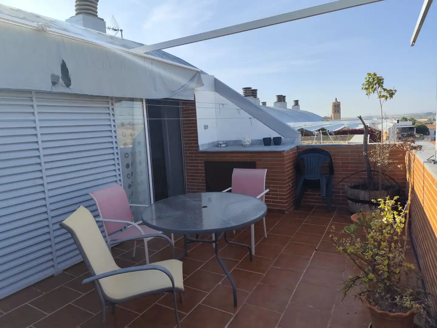 Terraza de Ático en venta en Zafra con Aire acondicionado, Calefacción y Jardín privado
