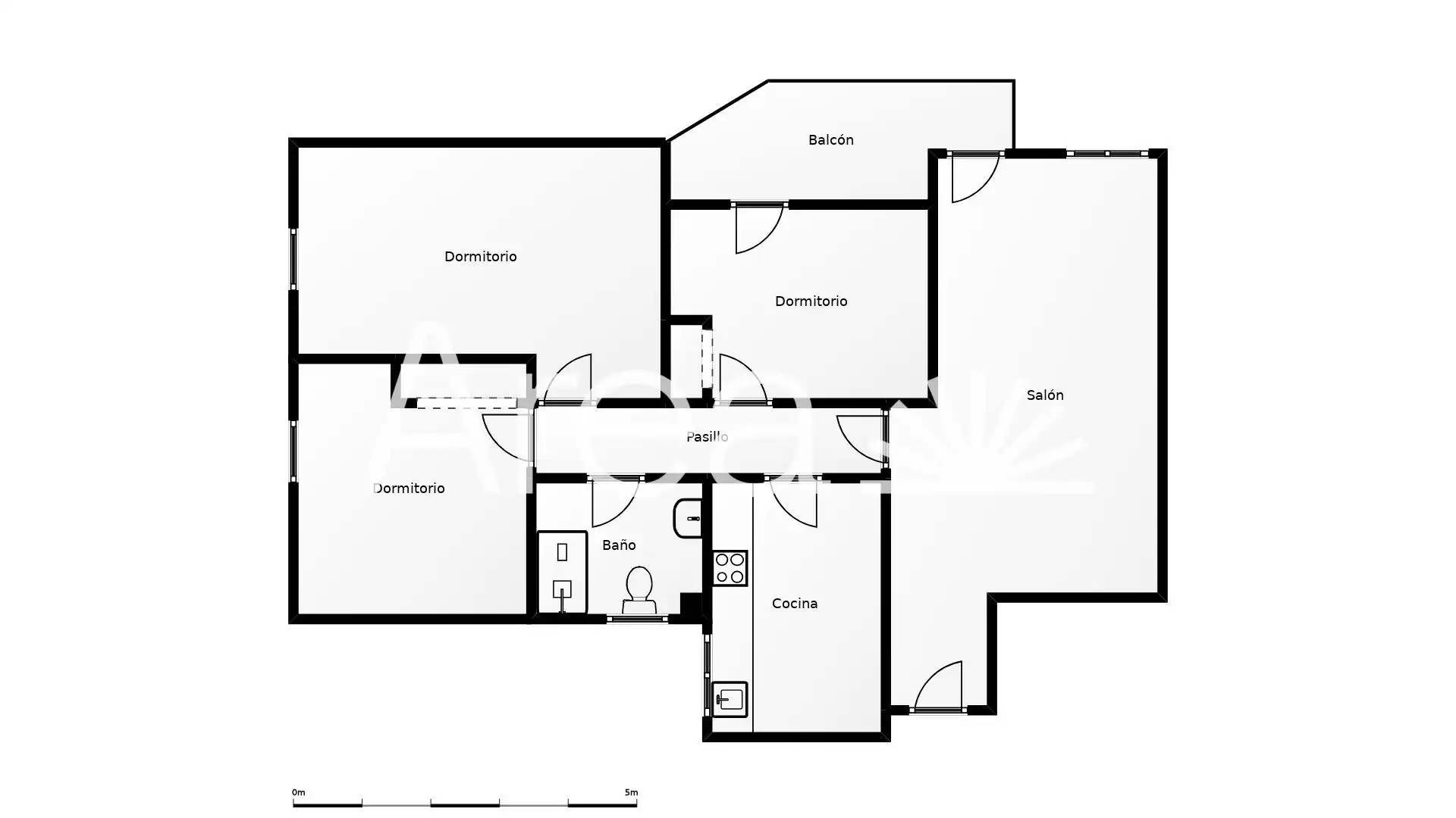 Piso en venta en Mataró con Parquet y Balcón