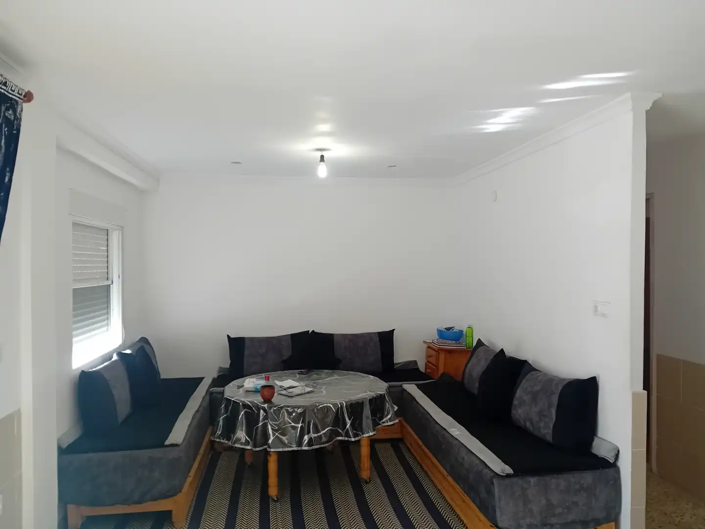 Sala d'estar de Pis en venda en La Unión amb Calefacció, Terrassa i Moblat