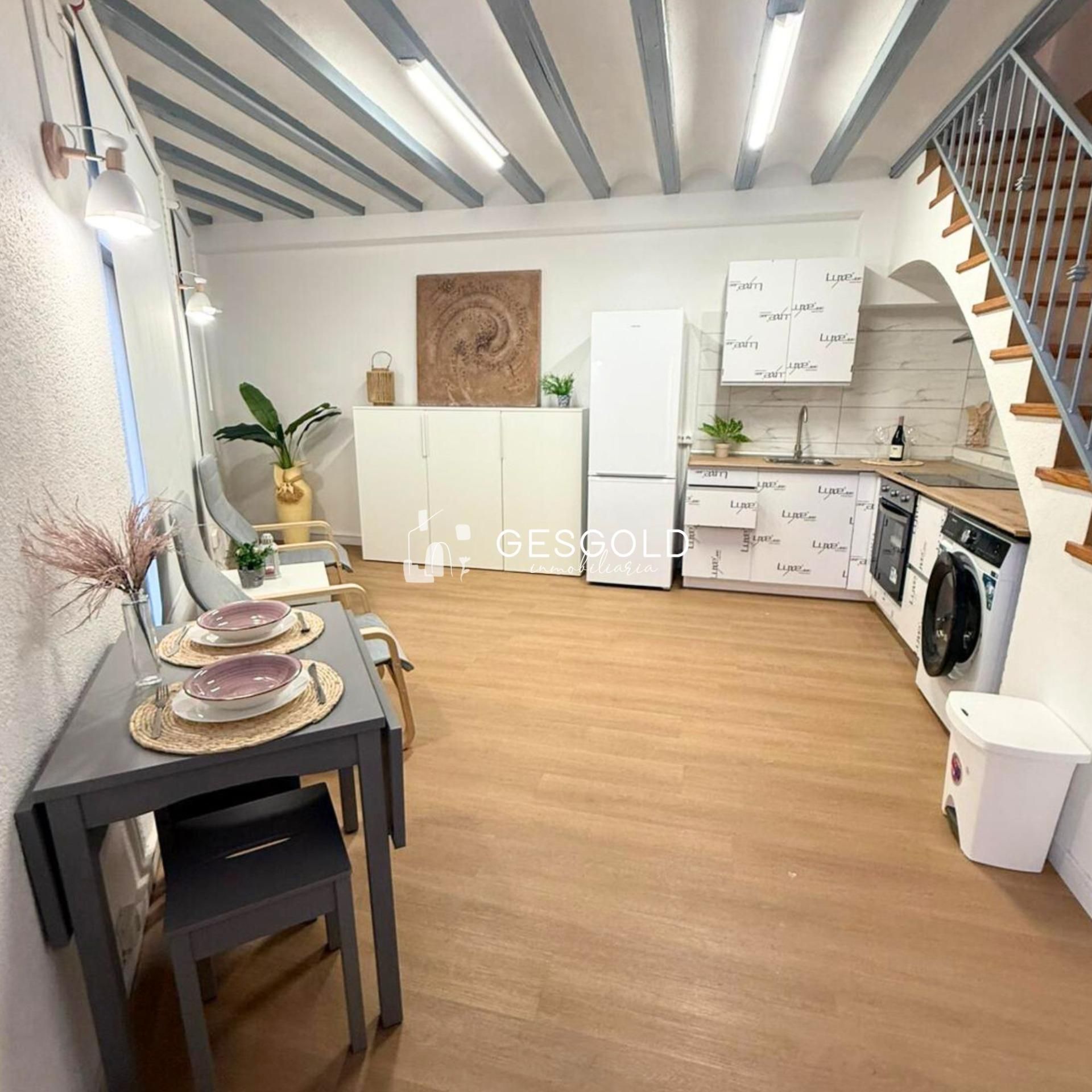 Küche von Einfamilien-Reihenhaus zur miete in Burriana / Borriana