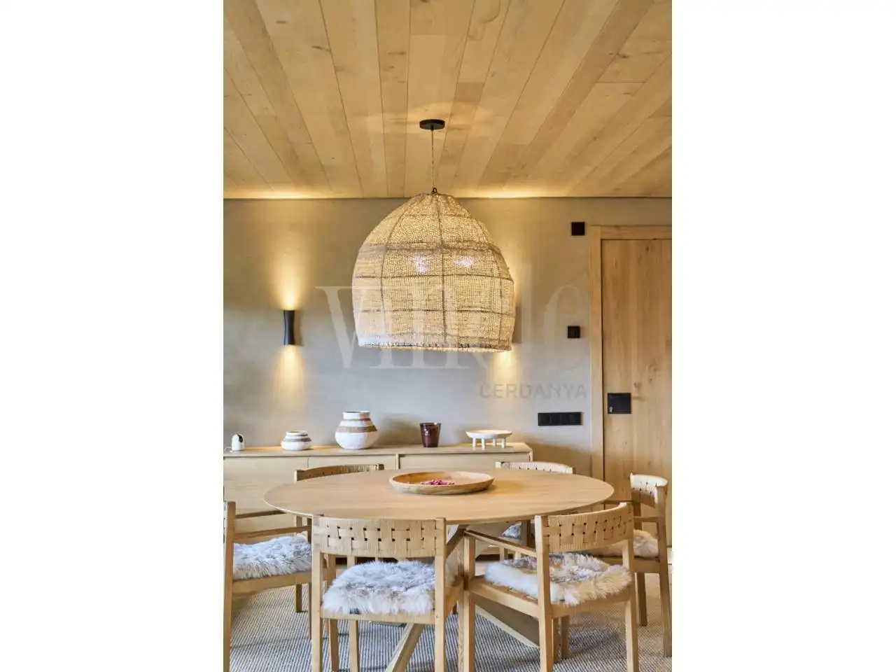 Comedor de Casa o chalet en venta en Ger con Aire acondicionado, Calefacción y Jardín privado