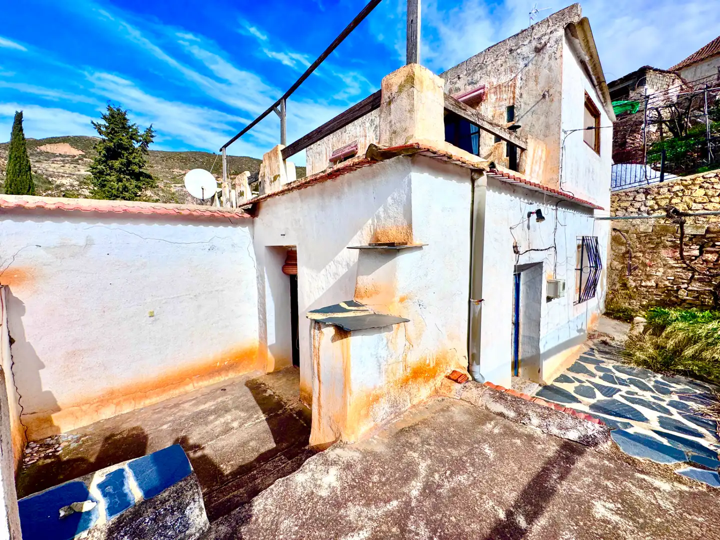 Vista exterior de Casa o xalet en venda en Murtas amb Terrassa, Traster i Moblat