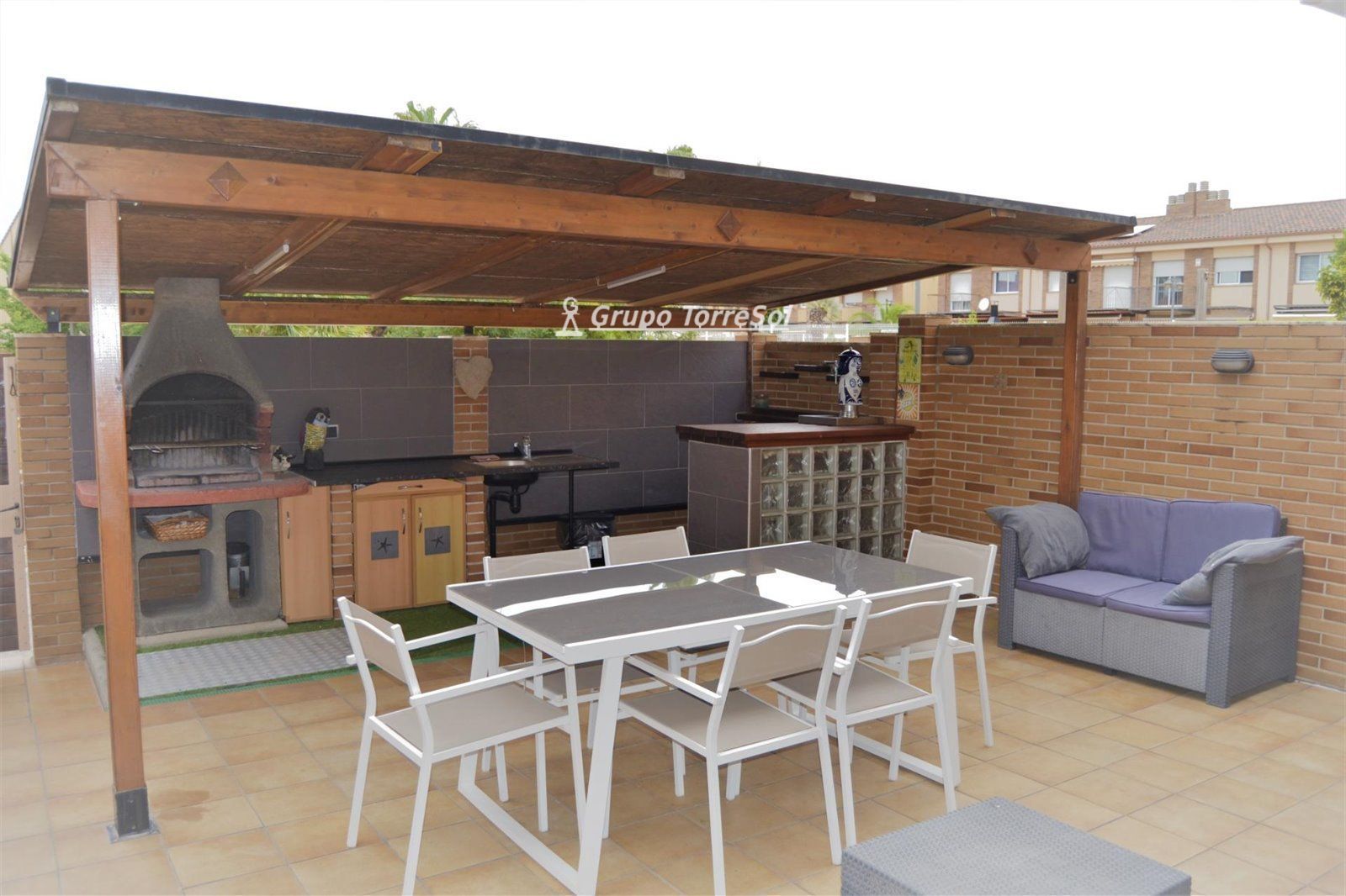 Terrace of Single-family semi-detached for sale in Cambrils  with Air Conditioner, Heating and Terrace