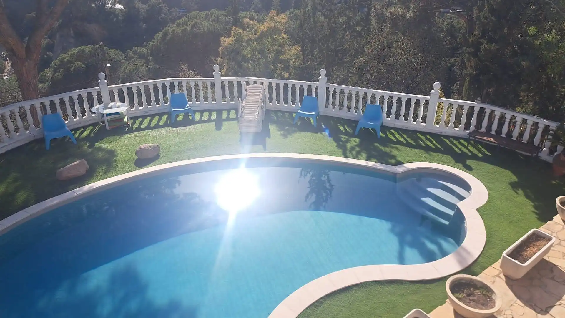 Piscina de Casa o xalet en venda en Lloret de Mar amb Jardí privat, Terrassa i Traster