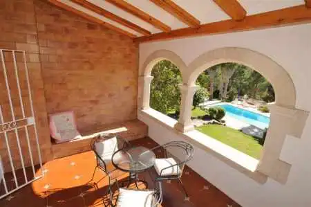 Terrassa de Finca rústica en venda en Riudarenes amb Aire condicionat, Calefacció i Jardí privat