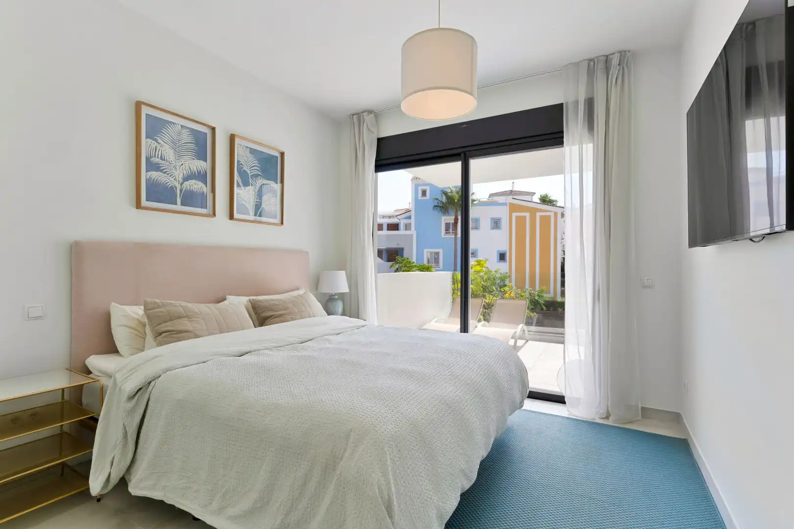 Schlafzimmer von Wohnungen zum Verkauf in Estepona mit Klimaanlage, Terrasse und Schwimmbad