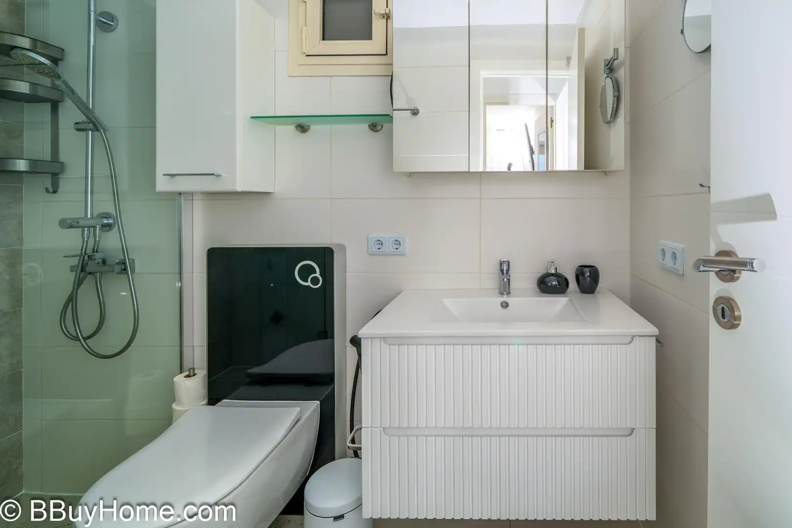 Badezimmer von Wohnungen zur Miete in Mogán mit Klimaanlage, Terrasse und Möbliert
