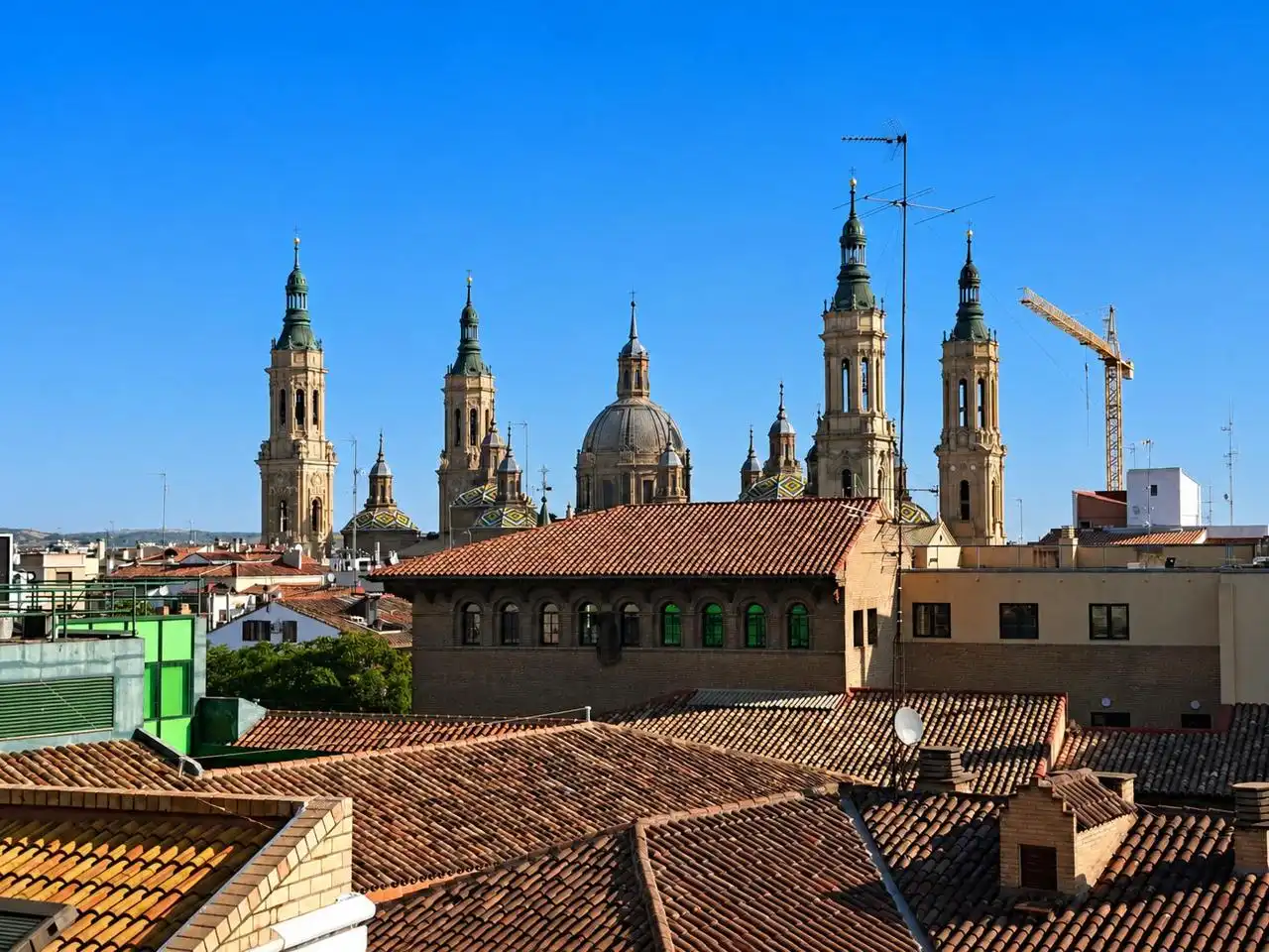Vista exterior de Dúplex de alquiler en Zaragoza con Aire acondicionado, Calefacción y Parquet
