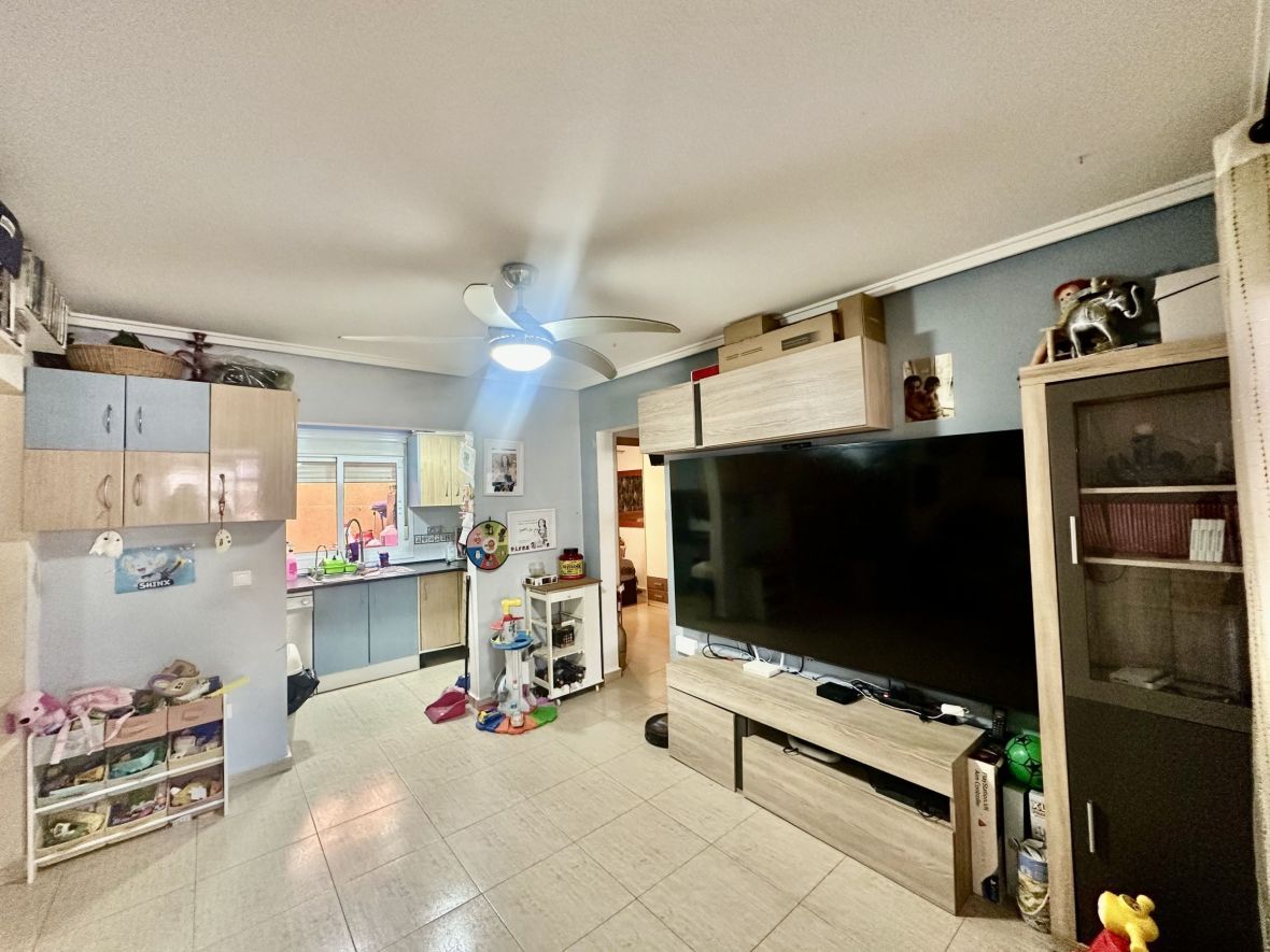 Sala d'estar de Casa o xalet en venda en Santa Pola amb Aire condicionat, Calefacció i Terrassa