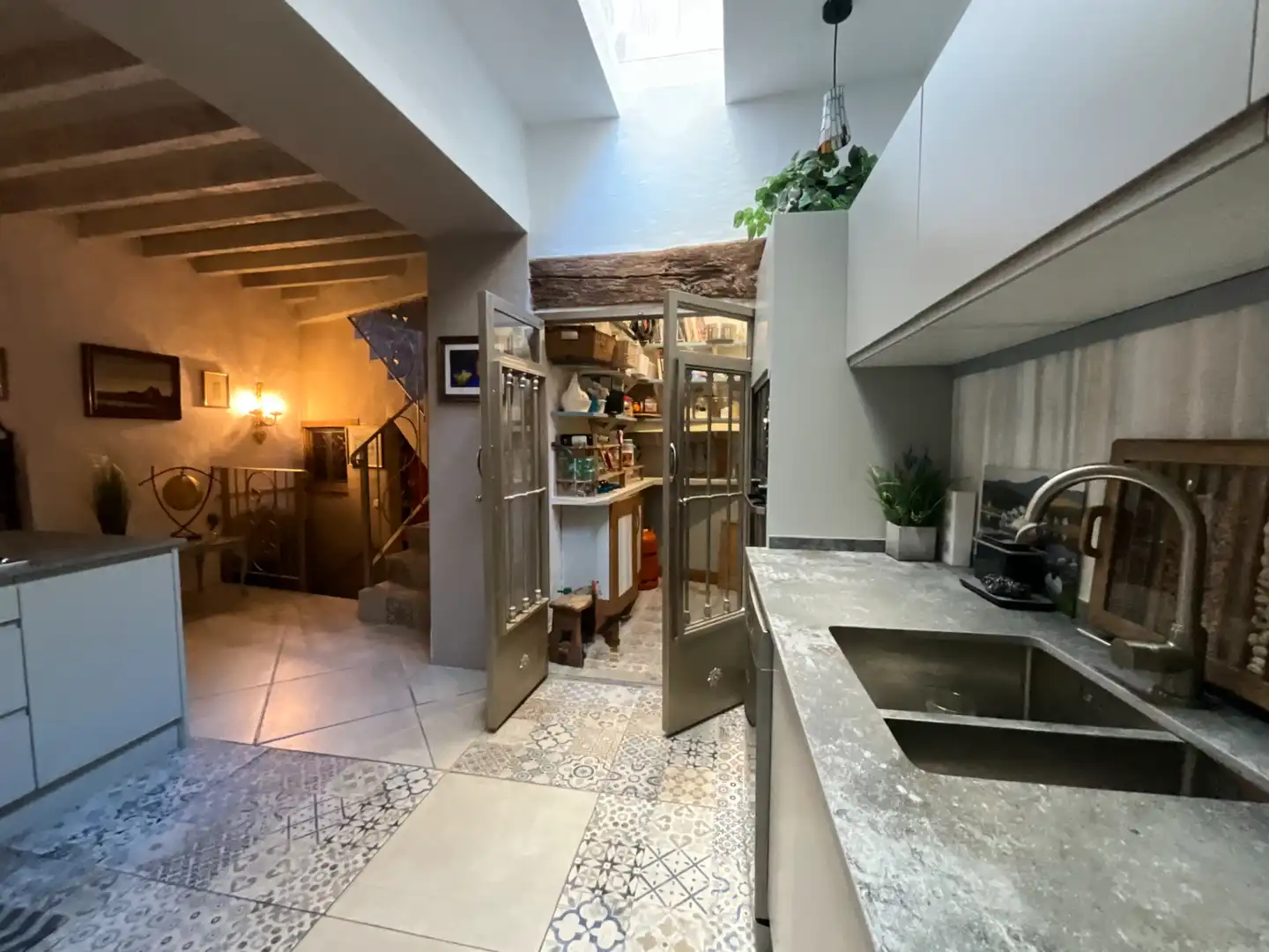 Cuina de Casa adosada en venda en Monda amb Calefacció, Terrassa i Forn