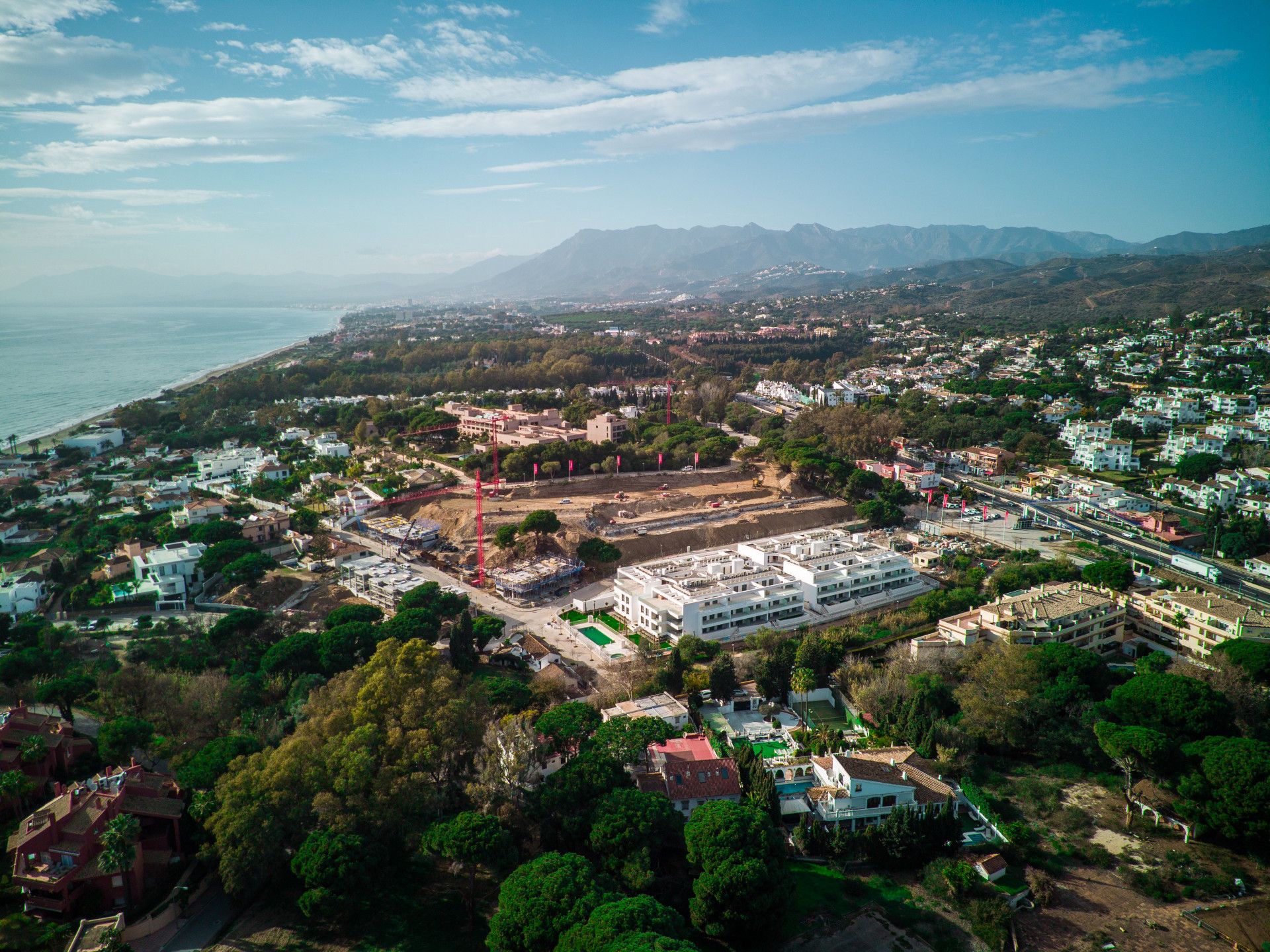 Vista exterior de Casa adosada en venta en Marbella con Aire acondicionado, Calefacción y Jardín privado