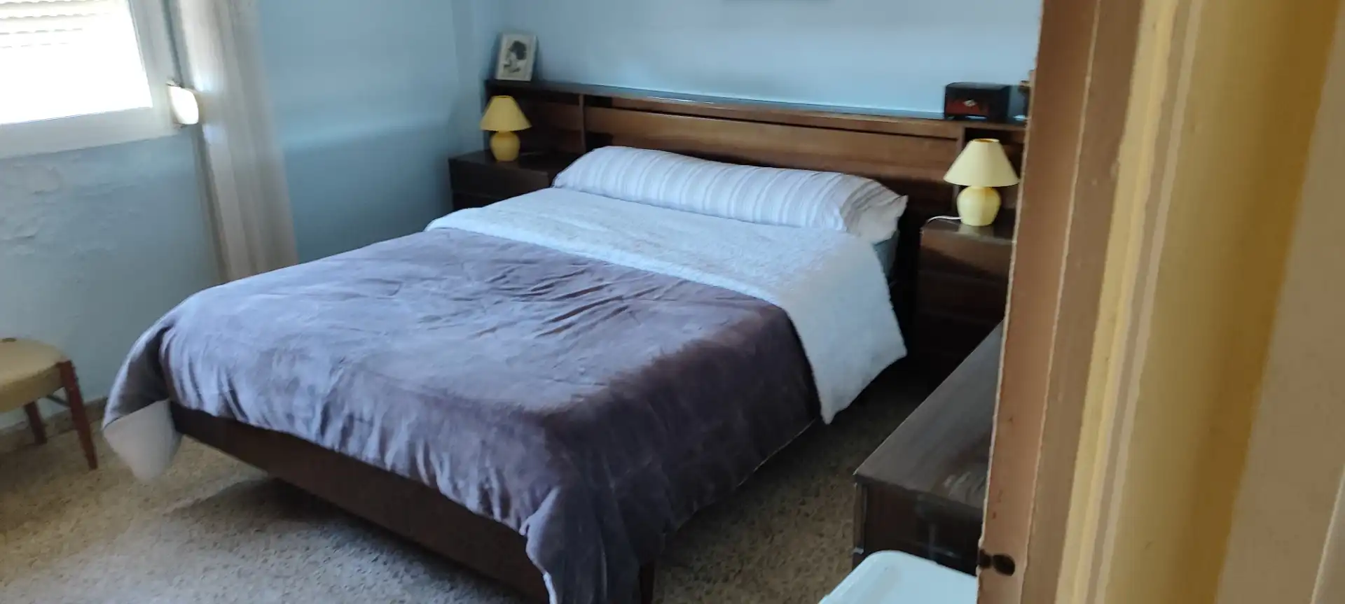 Bedroom of Flat for sale in Algeciras  with Heating, Terrace and Furnished