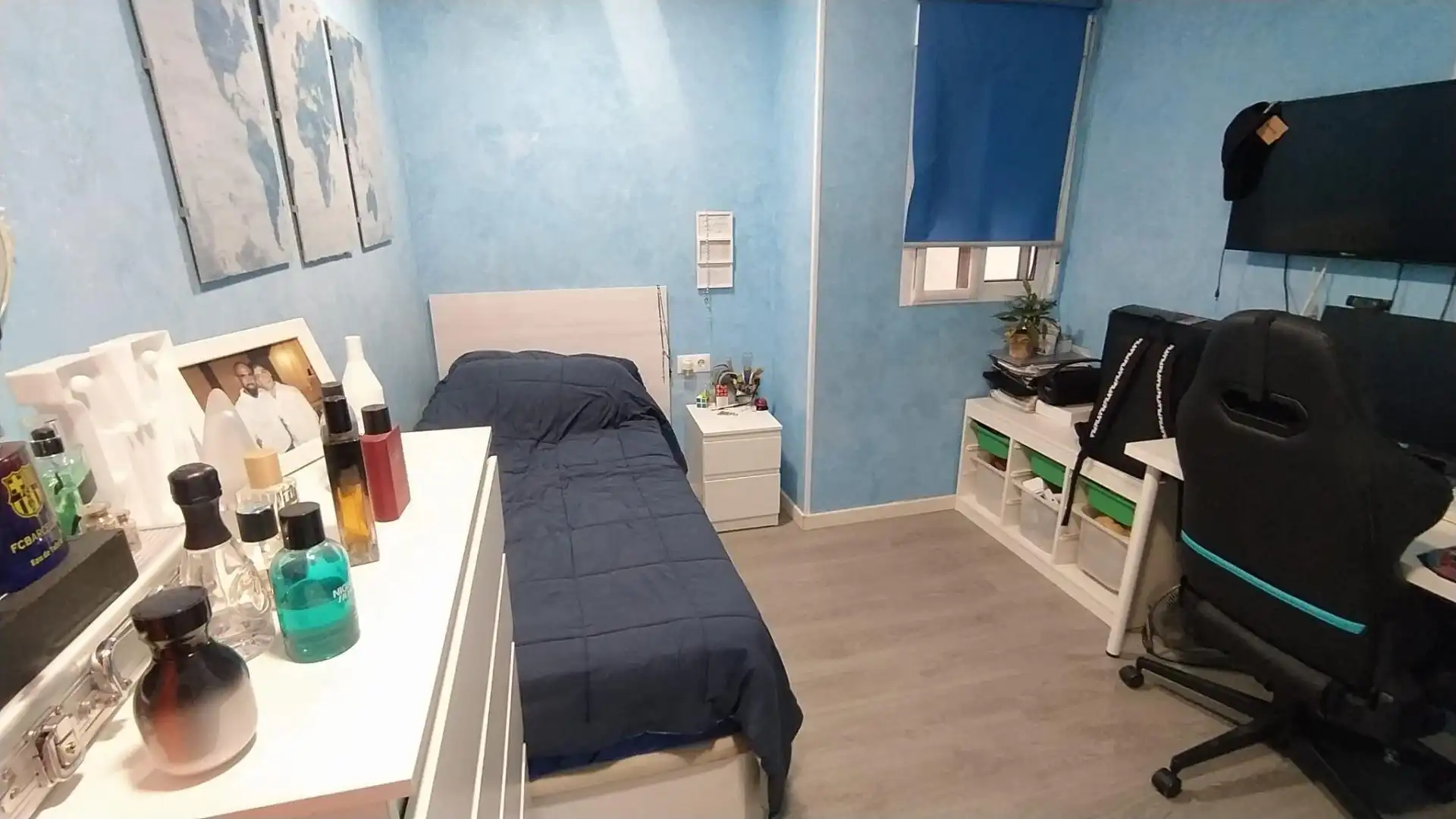 Schlafzimmer von Wohnung zum Verkauf in Málaga mit Klimaanlage und Terrasse