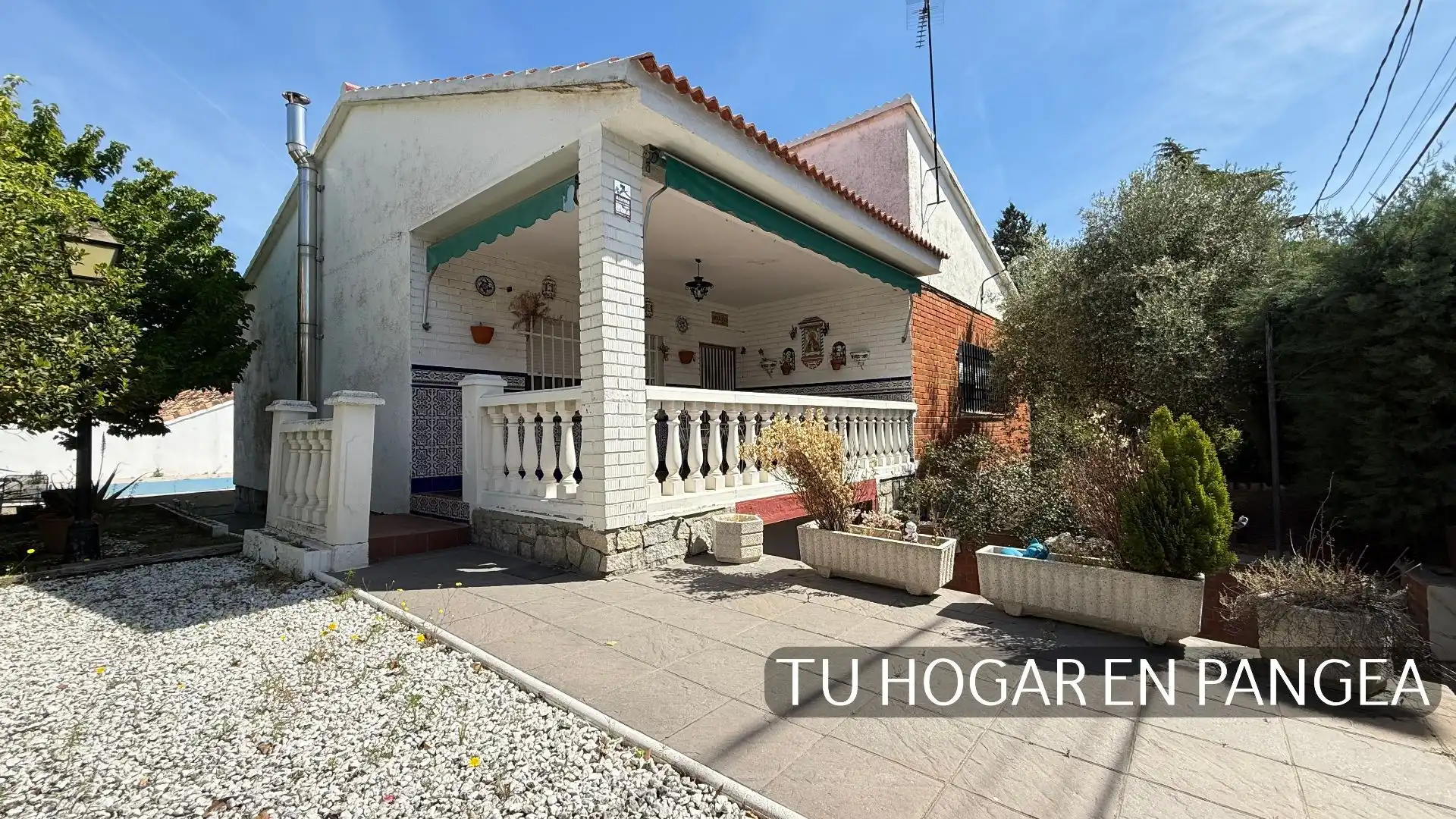 Vista exterior de Casa o chalet en venta en El Álamo con Calefacción, Jardín privado y Trastero