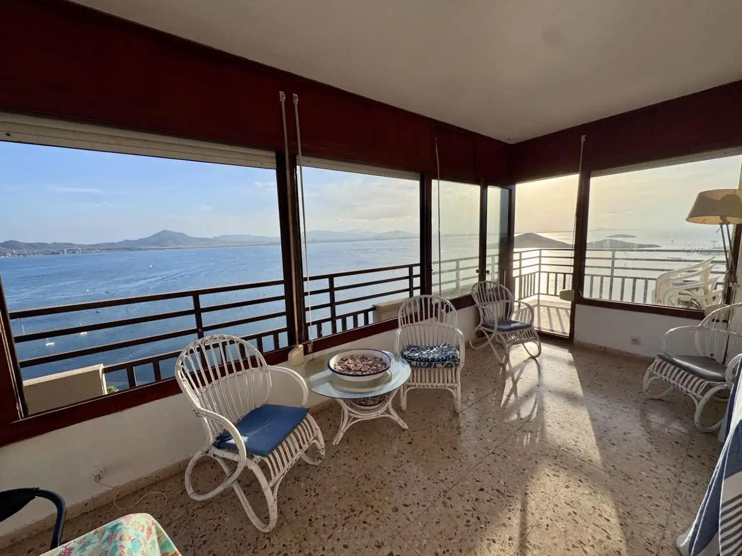 Balcony of Flat for sale in La Manga del Mar Menor  with Private garden, Terrace and Swimming Pool