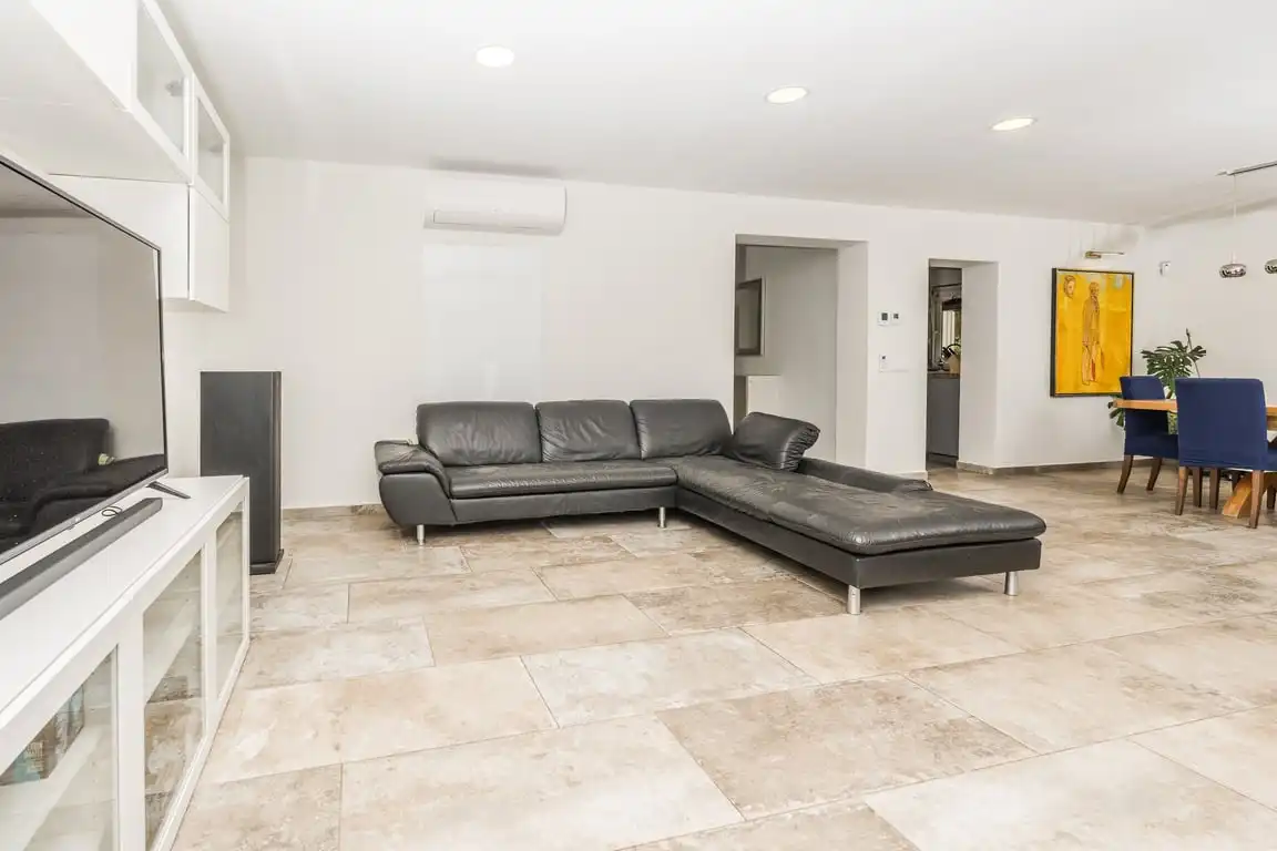Sala de estar de Casa o chalet en venta en Jávea / Xàbia con Aire acondicionado, Jardín privado y Terraza