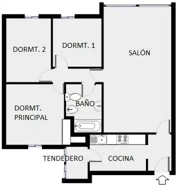 Wohnung zum Verkauf in Fernando III el Santo, imagen 13