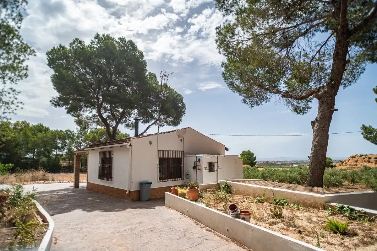 Vista exterior de Casa o xalet en venda en Murcia amb Calefacció, Jardí privat i Terrassa