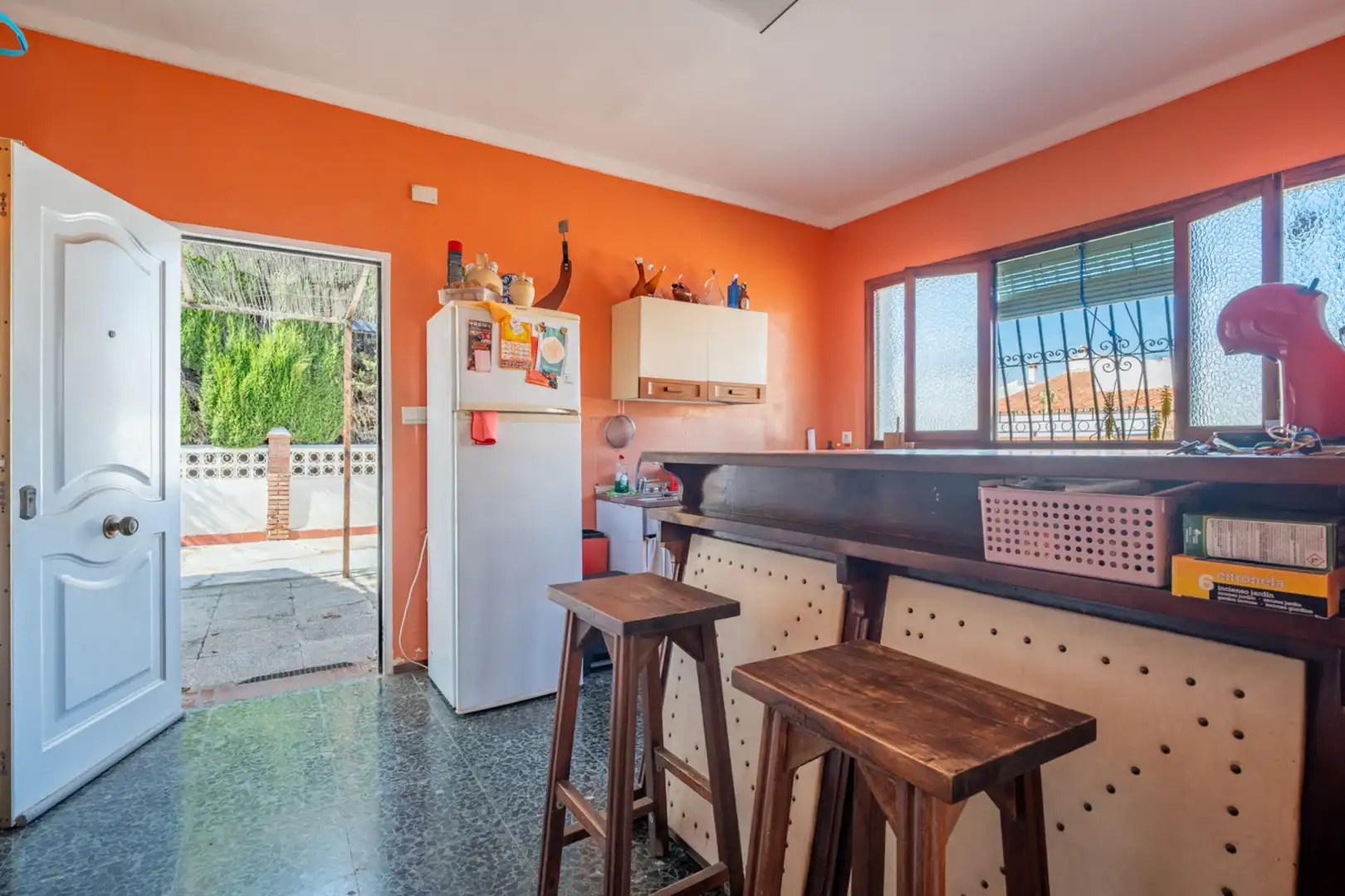 Cocina de Casa o chalet en venta en Rincón de la Victoria con Aire acondicionado, Jardín privado y Terraza