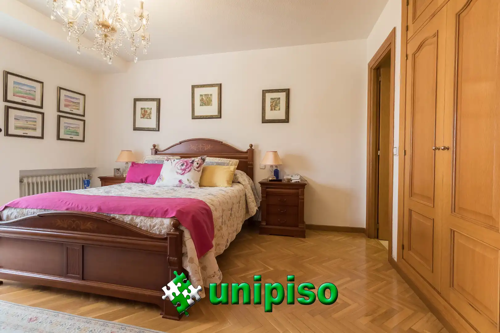 Schlafzimmer von Maisonette zum Verkauf in Leganés mit Klimaanlage, Heizung und Parkett