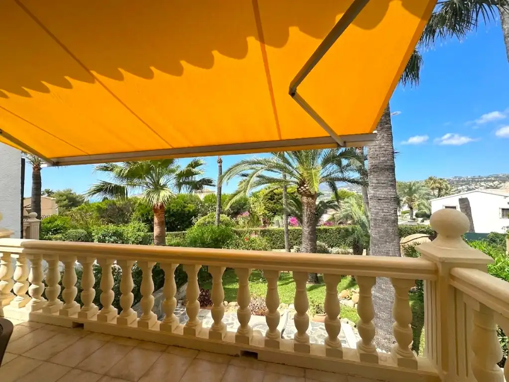 Terraza de Casa o chalet en venta en Moraira con Aire acondicionado, Calefacción y Jardín privado