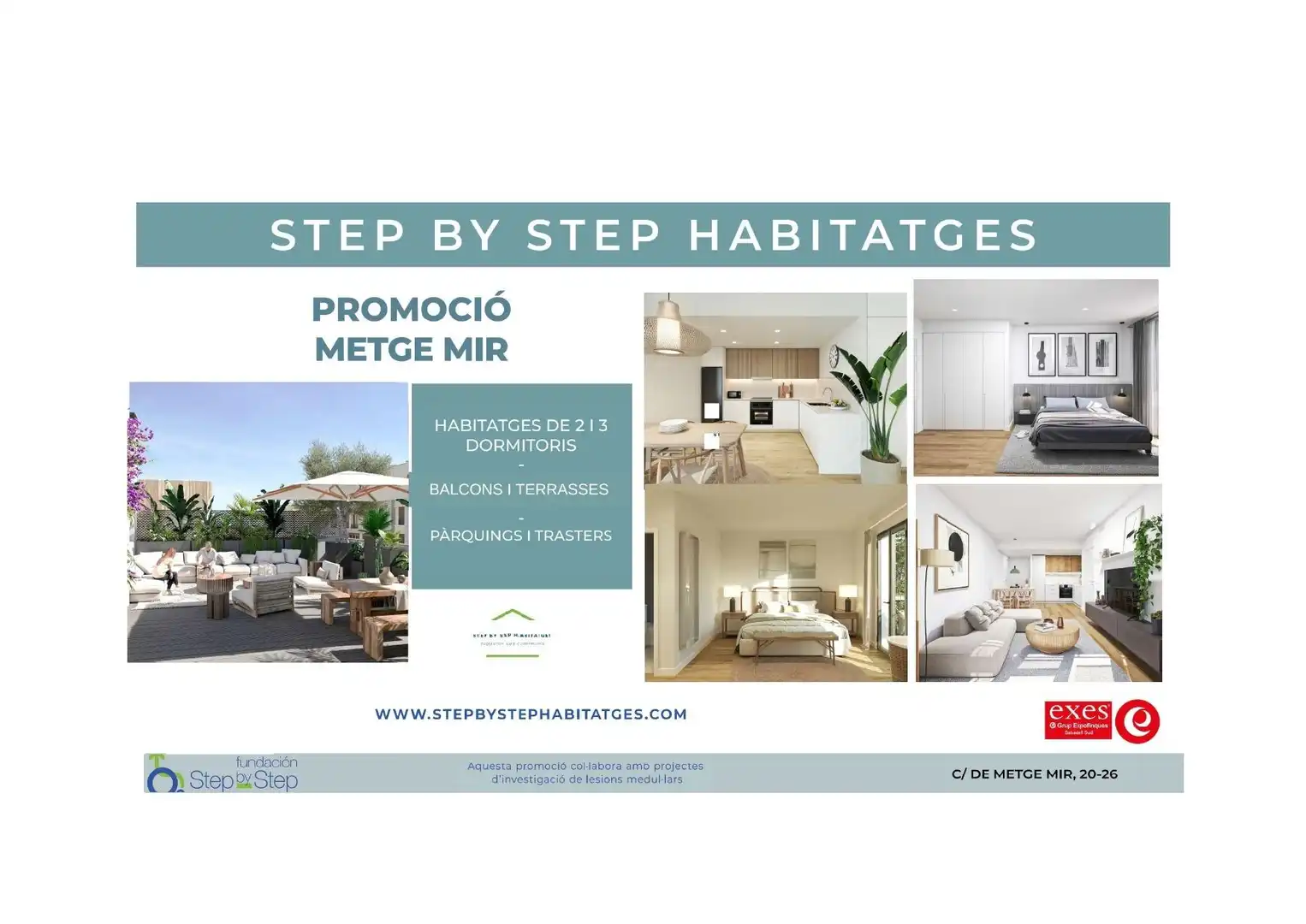 Vista exterior de Piso en venta en Sabadell con Calefacción, Parquet y Balcón